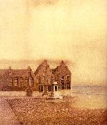 Fernand Khnopff The Abandoned Town oil on canvas